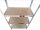 SET 4x Schwerlastregal 80 x 40 x 160 cm, MDF Boden