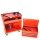 Werkzeugwagen mit Aufsatz S14 rot